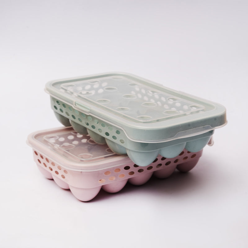 Egg Storage Holder Box 15 Grid Tray Refrigerator Eggs Organizer on Wholesale PRICE-MINITRADER