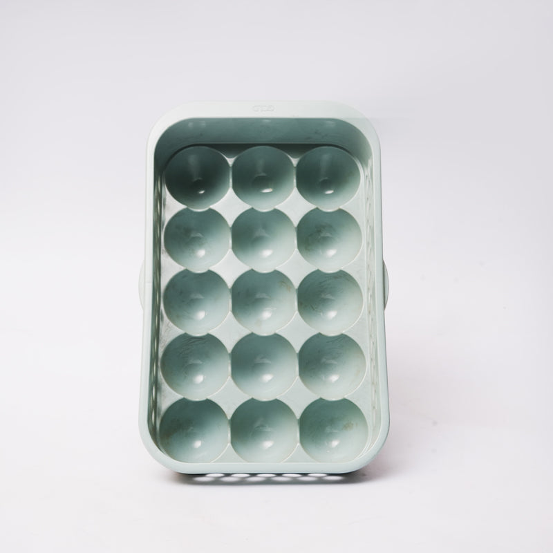 Egg Storage Holder Box 15 Grid Tray Refrigerator Eggs Organizer on Wholesale PRICE-MINITRADER