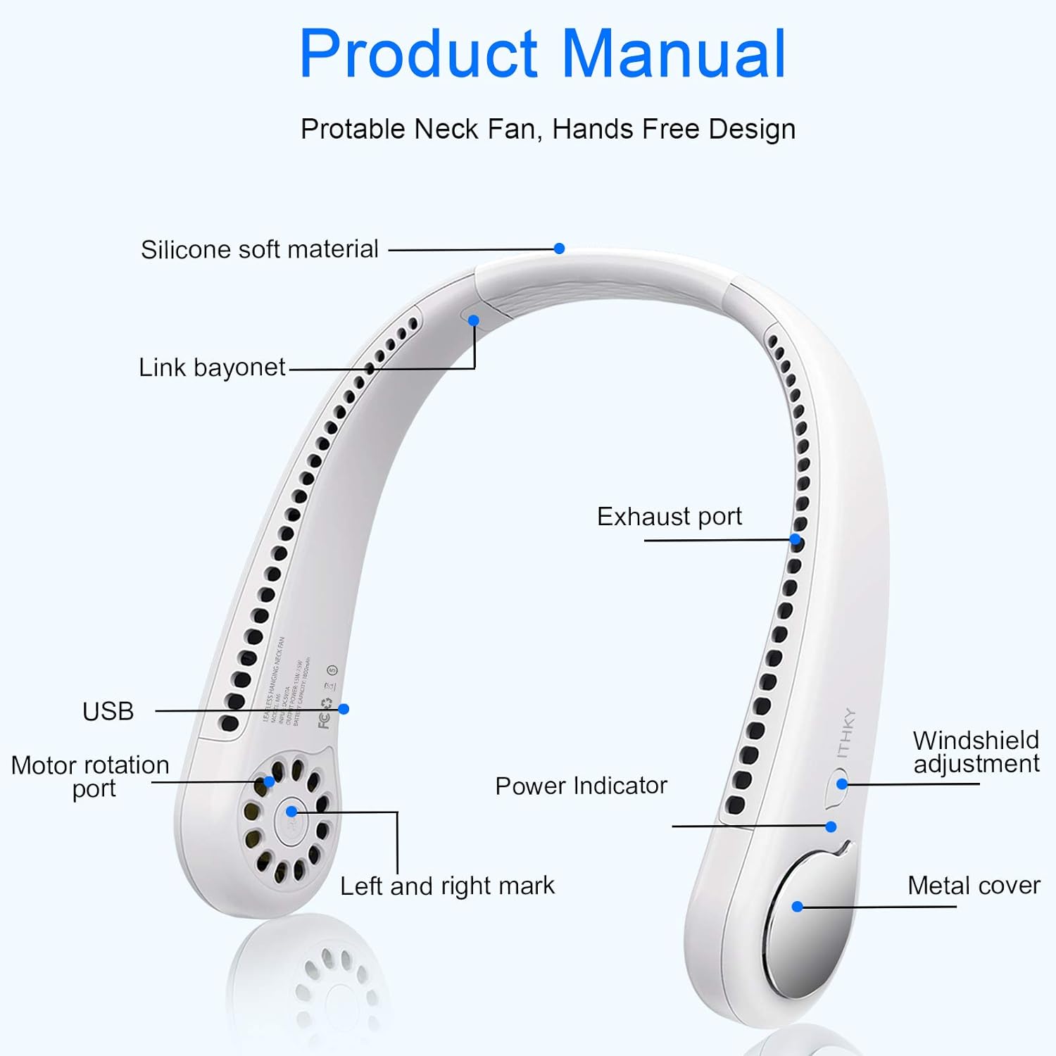 Neck Hanging Fan