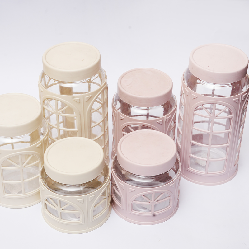 Plastic Window Jar,irani jar,plastic window design jar,unique plastic window design jar