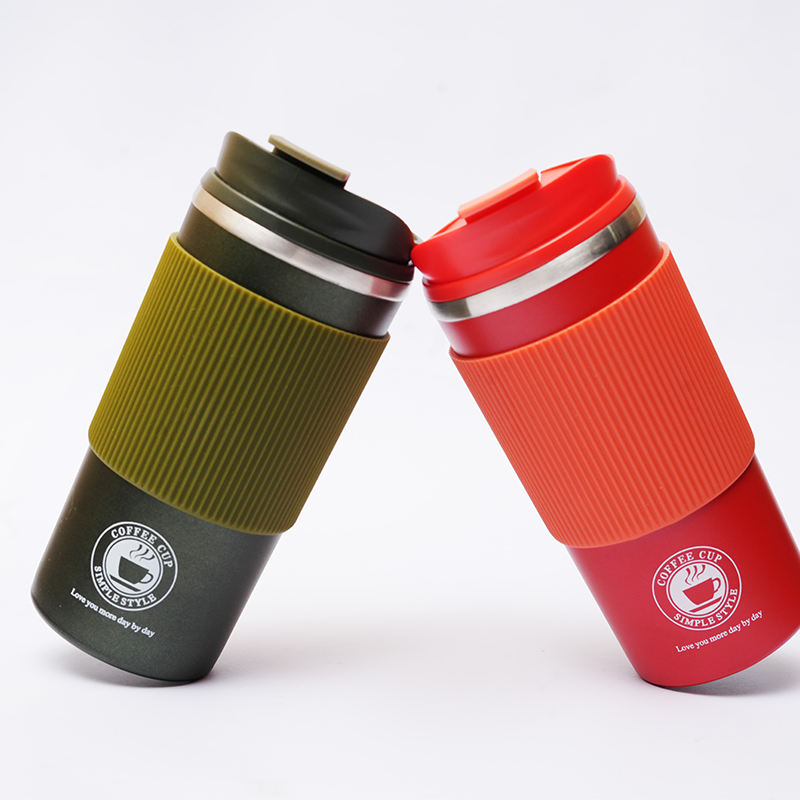 510ml 304 Stainless Steel Coffee Cup Thermal Mug For Geely Geometry C Monjaro Coolray Tugella Okavango GX3 Atlas Emgrand EC7 GC6